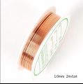 New Arrival 0.2/0.25/0.3/0.4/0.6/0.5/0.6/0.8/0.1mm Copper Color Wire DIY Bracelet Earring Jewelry Findings Craft Beading Wire. 