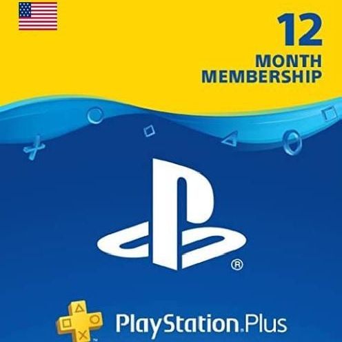 PLAYSTATION PLUS - 12 MONTHS MEMBERSHIP FOR (USA)