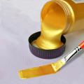 Royal Collection Pigments - Edge Paint Light Golden - Metallic Waterproof Permanent Edge Paint - Metallic High Pigmented Edge Paints - Epoxy Resin Supplies Craft. 