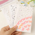 Mermaid Eye Accessories Glitter For Face Fish Scale Butterfly Face Stickers Glitter Makeup Eye Seashell Sequins. 