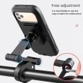 Motorcycle Phone Holder Waterproof - Phone Holder for Mountain Bike, Scooter, Ebike, Mtb 360° Adjustable, 6" up to 7" Mobile Holder for Cycling. 