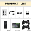 Wireless Retro Game Console, Hdmi game stick Plug and Play Video Game Stick Built in 20000+ Games,9 Classic Emulators, 4K High Definition HDMI Output for TV with Dual 2.4G Wireless Controllers(64G). 