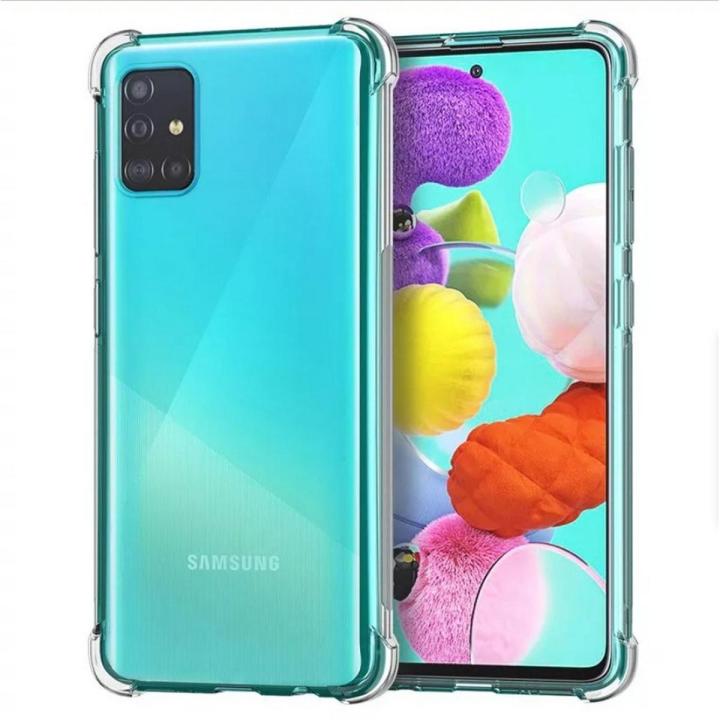 Samsung A51 Back Cover Silicone Samsung A51 4G Transparent Soft