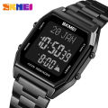 SKMEI Qibla Direction Indicator Sports Fashion Waterproof Alarm Clock Luminous Stopwatch For Men & Women-1763. 