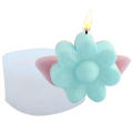Candle Molds Silicone 3D Daisy Flower Silicone Molds DIY Wax Mold for Aromatherapy Candles Chocolate Mold for Dessert Baking Home Decoration Wedding Gifts. 