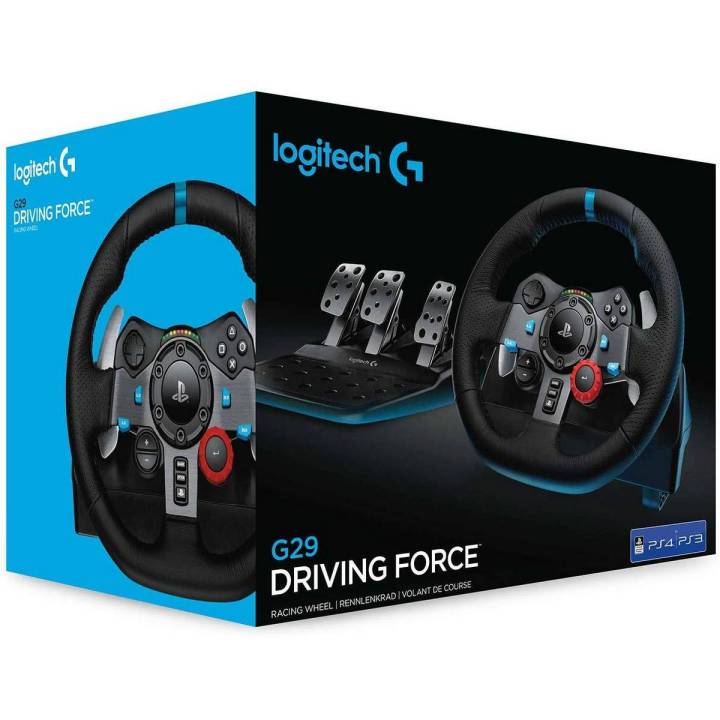 Logitech G29 Driving Force Racing Wheel for PlayStation 4 PlayStation 5 & PC