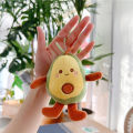 SF 12cm Avocado Doll Plush Toy Plush Fruit Suffed Doll Key Chain Bag Pendants Small Gifts. 