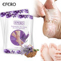Efero Lavender Foot Peeling Mask Exfoliating Pedicure Feet Mask Remove Dead Skin Heels Moisturizng Feet Care. 