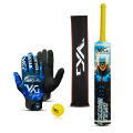 Cricket Bat Set with , Ball, and Carry Bag - High-Quality, Durable, Lightweight - New. 