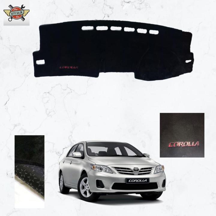 TOYOTA COROLLA 2009-13 VELVET DASHBOARD MAT
