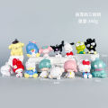 Sanrio Anime Handmade Melody Kuromi Katie Cat Shoulder Sleep Doll Model Pendant Blind Box Twist. 