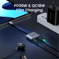 UGREEN USB C to 3.5mm AUX Audio Adapter with DAC Chip, Type C Headphone Jack Converter Supports PD QC Charging, Compatible with iPhone 16 15 Pro Max, Galaxy S25 S24 Ultra, iPad Pro 2021 2022 2023 2024 Models. 