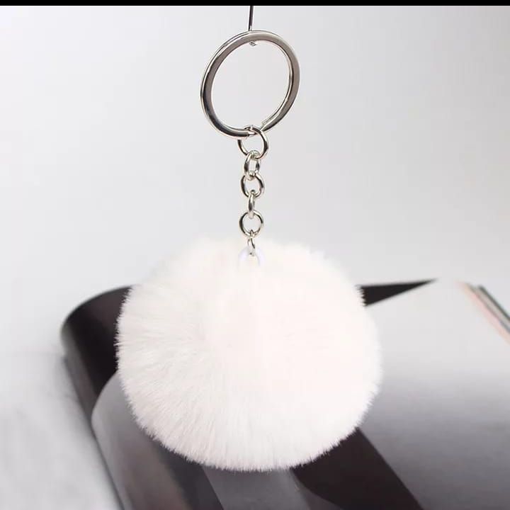 Pom%20Keychain%20Pom%20Pom%20Keychain%20Fluffy%20Ball%20with%20Keyring%20Handbag%20Backpack%20Ornament%20Pendant%20Accessory%20for%20Girls%20-%20Image%203