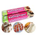 Hygienic Baking Paper Roll Shawarma Paper, Butter Paper Roll - 12 Inch X 5 M, White. 