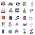 50 New Lab Physical Chemistry Graffiti Stickers Amazon Luggage Guitar Waterproof DIY Stickers. 