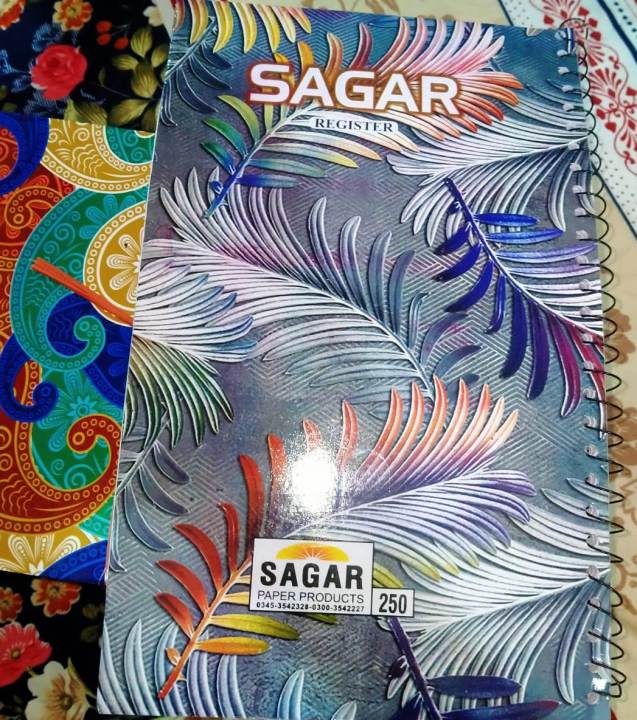 pack of 3 - A4 Size Spring Ring Register