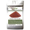 The Spice Way Premium Ancho Chile - Pure chili powder ( 113g) made from pure dried peppers with no additives, no agents. resealable bag. 