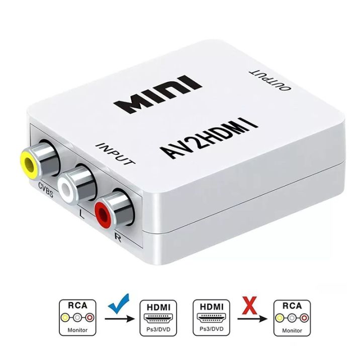 Mini%20AV2HDMI%20RCA%20AV%20HDMI%20CVBS%20to%20HDMI%20Converter%20Box%20AV%20to%20HDMI%20Video%20Adapter%20for%20HDTV%20TV%20PC%20DVD%20Xbox%20Projector,%201080P%20AV%20to%20HDMI%20Adapter%20Converter%20RCA%202%20HDMI%20Composite%20Audio%20Video%20Cable%20CVBS%20AV%20Adapter%20Box%20for%20HDTV%20TV%20PC%20DVD%20Xbox%20Projector%20-%20Image%202