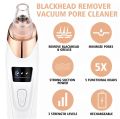 5 in 1 Multifunction Blackhead Removal Rechargeable Machine | White Head Vacuum Suction Face Pore Cleaner Nose Sucking Extractor | Blackheads Removal Device Derma Suction Chargeable. 