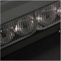 8 LED Visor Dashboard Universal Emergency Strobe Flashing Light Blue & Red. 