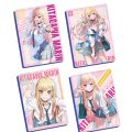 Kitagawa Marin My Dress-Up Darling anime peripheral homemade flashcards anime figure collection card toy gift 4pcs/set. 