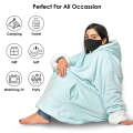 sherpa Blanket Hoodie. 