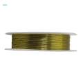 3xMetal Craft Wire Iron DIY Wire Jewellery for Crafts Beading Jewelry Making Gold. 