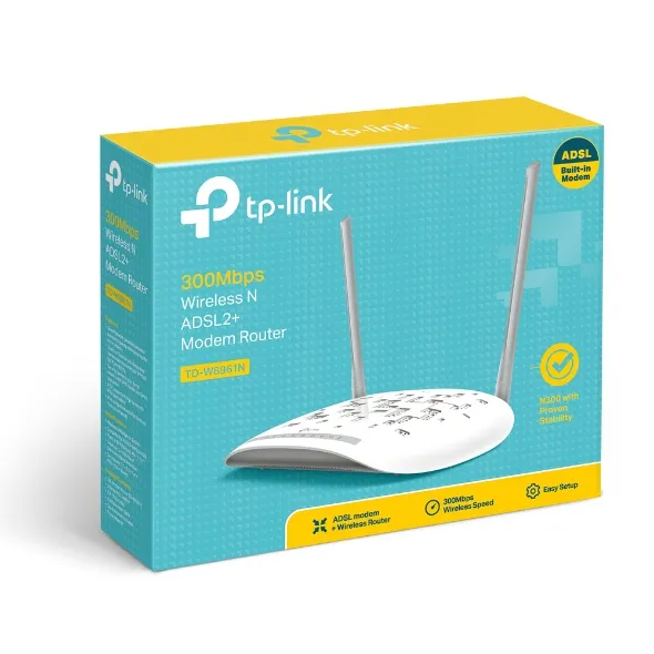 TP-Link%20DSL%20Modem%20Wi-Fi%20Router%20TD-W8961N%20300Mbps%20Wireless%20N%20ADSL2+%20Modem%20Router%20-%2018%20Months%20Brand%20Warranty%20-%20Image%203