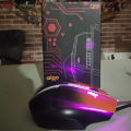 Aigo Q68 Optical USB Gaming Mouse - 2400 DPI - 6 KEYS - Black. 