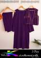 SALE ON NEW FANCY & STYLISH KISHMISH LULUSAR KOTI STYLE 3 PIECE SUIT. 