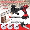 Electric Drill Attachment - Electric Chainsaw Accessory Modified To Electric Chainsaw Tool Set Woodworking Cutting Tool. 