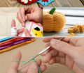 ⚡🔹⚡28 Pcs Crochet Hooks Set Ergonomic Colorful Knitting Needles for Arthritic Hands with Stitch Markers & Large Eye Blunt Needles⚡🔹⚡. 