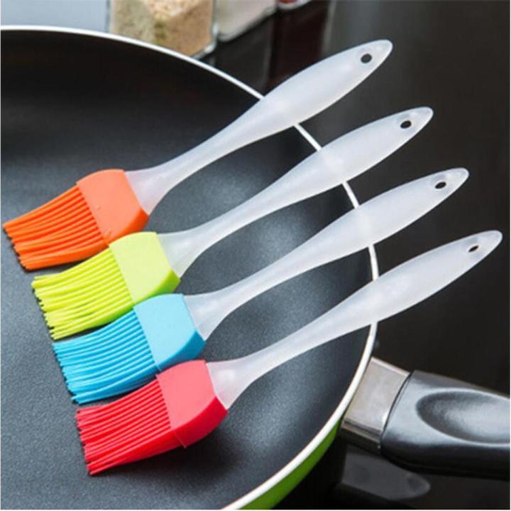1/5Pcs Silicone Oil Brush DIY Bread Pastry Grill Baki Seasoning Brushes High Temperature Resistant Kitchen Baking Accessories