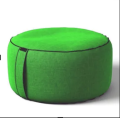 ottoman bean bag in different colors. 