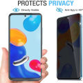 【ETOP】Anti spy Tempered Glass For VIVO V29e V27e V25e V25 V23 V23e V21e V21 V20 SE X70 X60 5G Pro iQOO 11 Z7 Z7x Privacy Protection Film. 