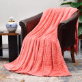 AC Blanket Double bed for Summer- Fleece Winter King Size Blankets- Self Printed Zigzag Design. 