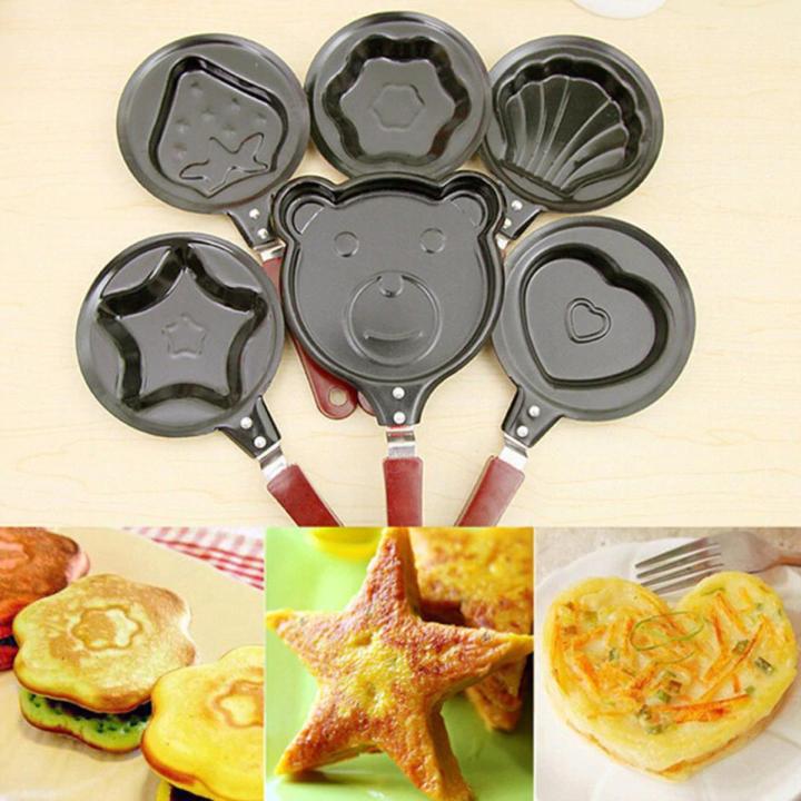 Mini Non-Stick Frying Pan Pancake Maker Egg Mold Pan Flip Omelette Mold Breakfast Egg Fry Pot Kitchen Tools