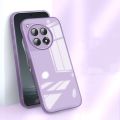 For OnePlus ACE3 Case Camera Protection Semi Transparent Soft Silicone Shockproof with Lens Protector Films for OnePlus ACE 3 5G Back Cover. 