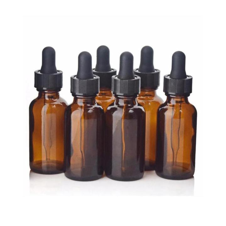 Pack of 5- Essential Oil Empty Bottles High grade Color Coated luxury glass small dropper bottles Coated Glass Bottle Empty Bottle for Serum with White Droppers Refillable Packaging