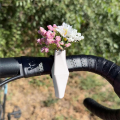 Bike Flower Vase for Handlebars, Funny Bike Handlebar Vase Decorations, Funny 3D Printed Mini Bike Accessories Riding C. 
