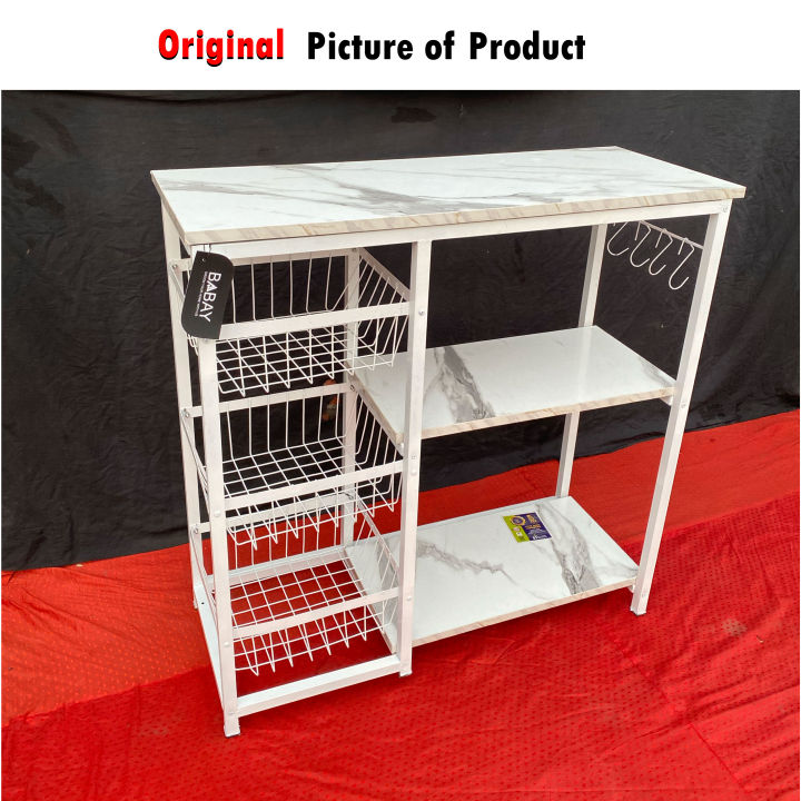 Oven stand rack for kitchen accessories rack