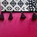 Double sided black and white koti for girls. 