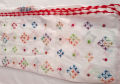 Pure lawn dopatta chadar hand made embroidery with qureshia boundry. 