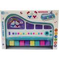 Beautiful Hello Kitty Standing Piano with Microphone for Kids. 