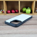 2025 Suitable for Apple iPhone series thermal transfer blank phone case groove protective case TPU + PC anti-skid soft shell Shanaq. 