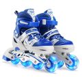 Skating Shoes Premium Quality & Adjustable Different Size With Light In Wheels Skates Multicolor In line Skates Size 6-9 (30-43) UK   Universal Size For Kids 4 Years To 21 years Gift (Note Multicolor Shoes Will Be Shipped). 