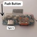 5 different Power Bank Module/Circuit fast charging (Temperature sensor, display indication). 