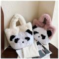 Soft Panda  bag Handbags Cross bag portable Women's bag Chains Shoulder Trend messenger bag for Fashionable Daily use Travel Casual outing Gift option. 