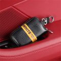 Men's Key Pouch Men's key case High-end key chain sup leather car key cover key holder pouch. 