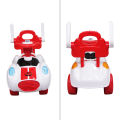 Mini Cooper Ride On Toddler Buggy Car For Kids Push Car For Toddlers with Light & Music Melody Horn, Baby Car Four Wheel Car Adjustable Back Support Children Outdoor Ride-On Car suitable for 1 Year and above Boys & Girls. 